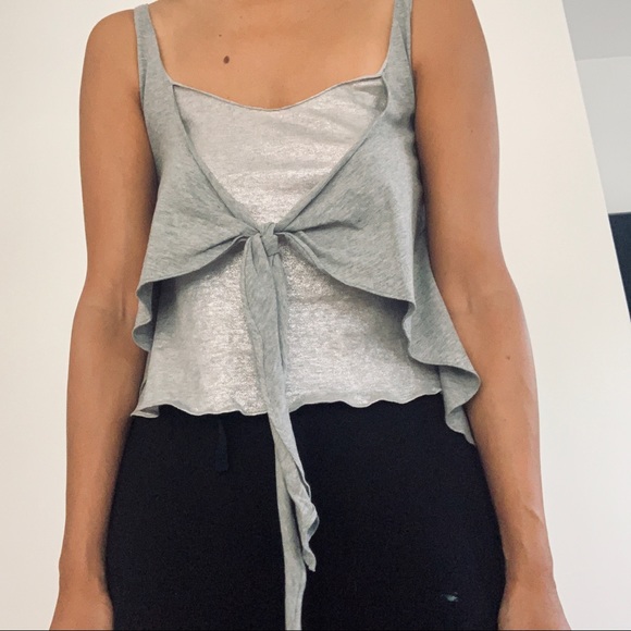 Josh Goot Gray + Silver Tank, XS - Picture 6 of 6